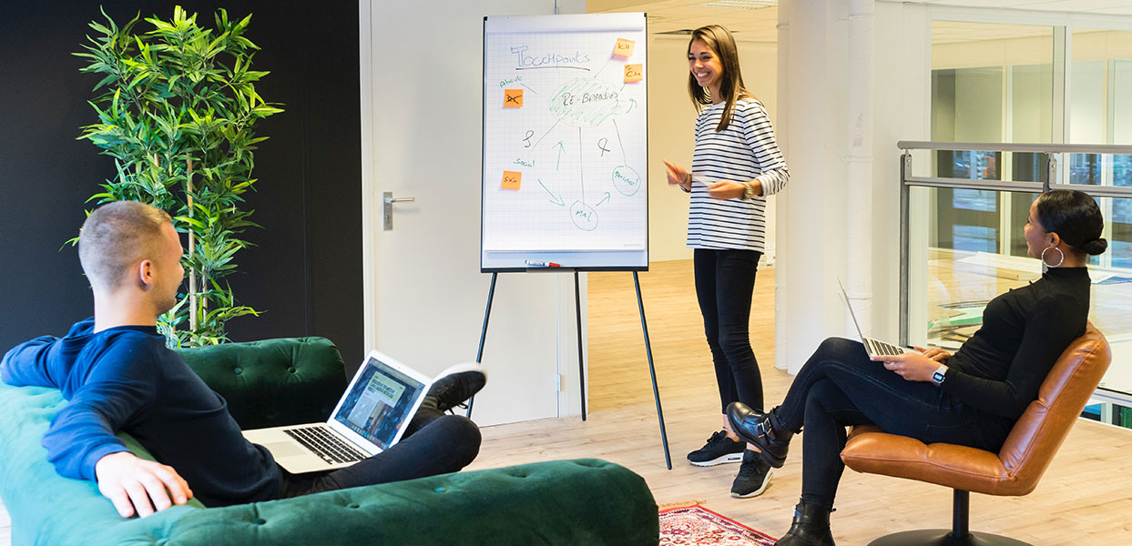 Woman Giving Presentation Woman Giving Presentation